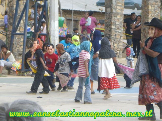 Tradicion del carnaval en Nopalera